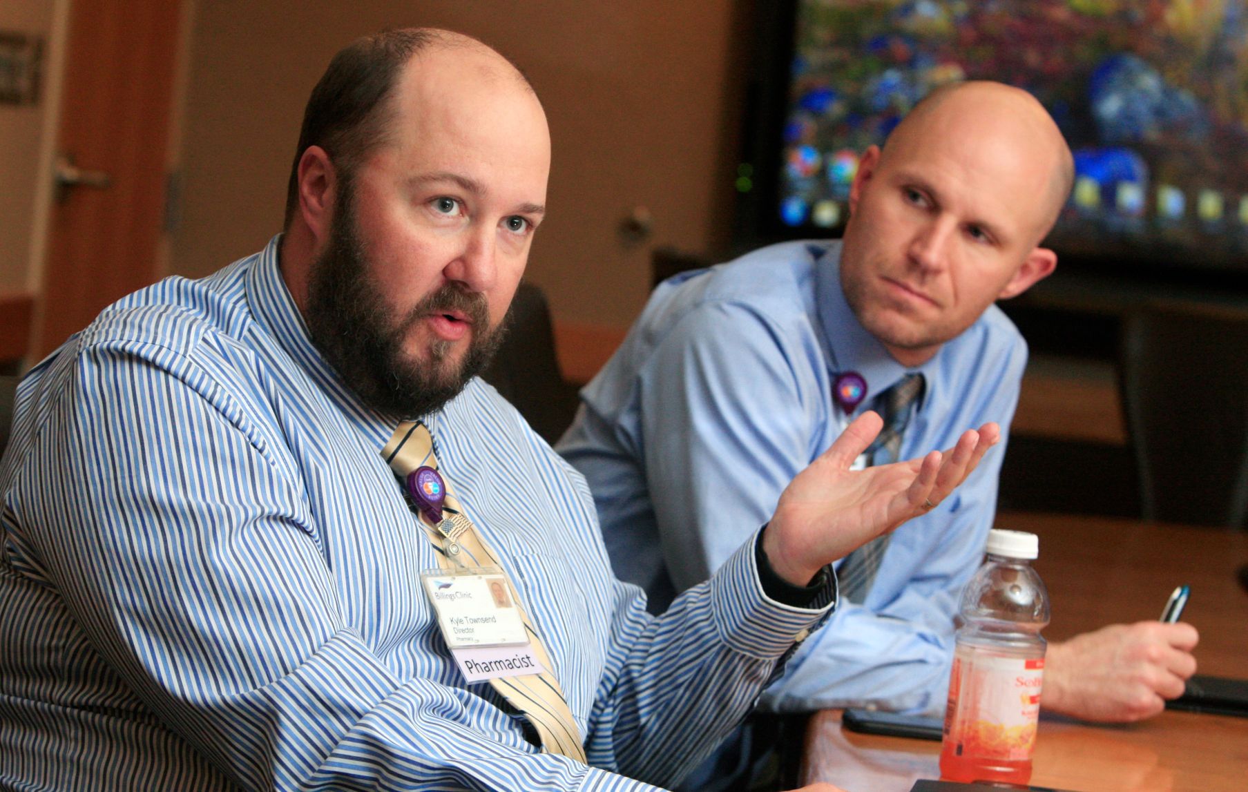 Kyle Townsend and Erik Wood